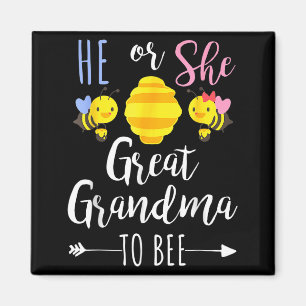 Hij of oma om bij te zijn oma magneet