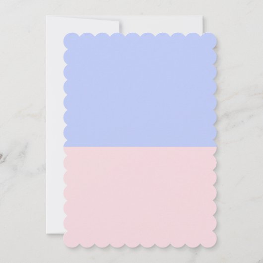 Hij of zij Baby Gender Reveal Party Bomb Invitatio Kaart (Achterkant)