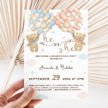 Hij of zij Beren geslachtsonthulling