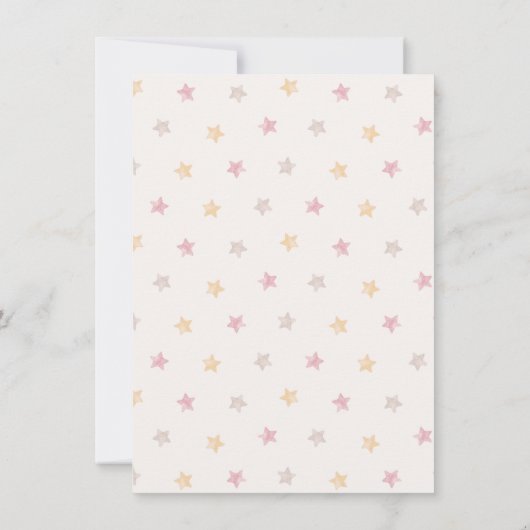 Hij of Zij botanische waterverf, fopspenen Kaart (Achterkant)