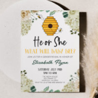 Hij of zij Bumble Bee Bloemen Geslacht onthullen
