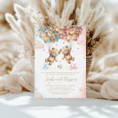 Hij of zij draagt een genderonthulling kaart