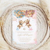 Hij of zij draagt een genderonthulling kaart