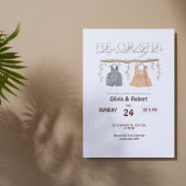 Hij of zij? Een plons van plezier! Roze & Blauwe W Kaart