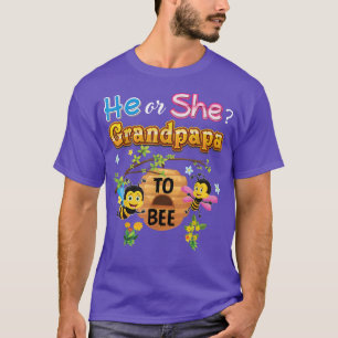 Hij of zij grootvader om geslacht te worden onthul t-shirt