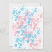  Hij of Zij | Jongen of Meisje | Geslacht Onthulli Kaart (Achterkant)