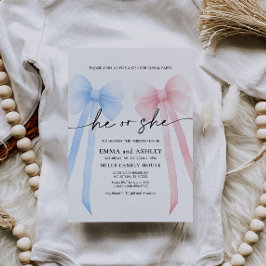 Hij of zij kent de uitnodiging voor genderonthulli