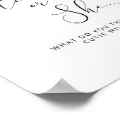 Hij of zij laat zien hoe klein het geslacht is poster (Hoek)