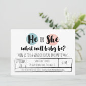 Hij of zij maakt kaart (Staand voorkant)