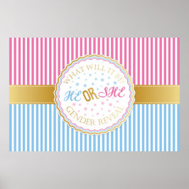 Hij of zij maakt Poster bekend