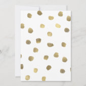 Hij of zij oh roze en blauwe glitter nodigt hem of kaart (Achterkant)