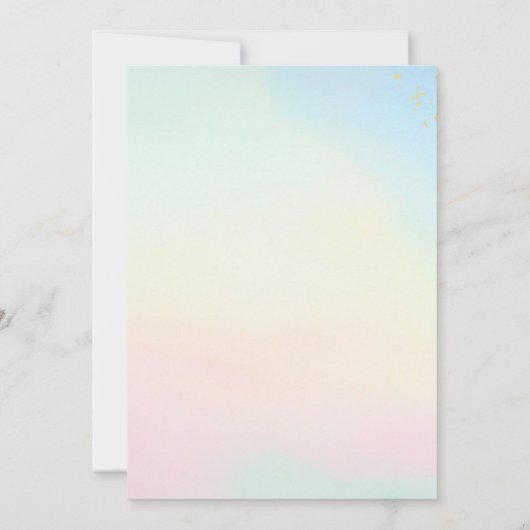 Hij of zij onthult Beer uitnodiging (Achterkant)