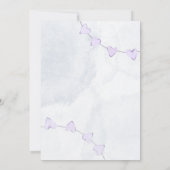 Hij of zij onthult geslacht Waterverf hartballon Kaart (Achterkant)