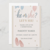 Hij of zij onthult Notitieboek Kaart (Voorkant / Achterkant)