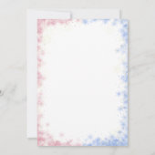 Hij of zij Schattigee Gingerbread Christmas Gender Kaart (Achterkant)