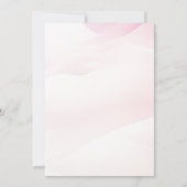 Hij of zij: Teddy's Gender Reveal Party Uitnodigin Kaart (Achterkant)