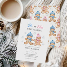 Hij of zij wat bakt peperkoek geslacht onthullen