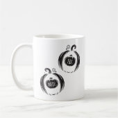 Hij of zij wat onze kleine pompoen zullen zijn koffiemok (Links)