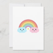 Hij of zij wat onze regenboog zal zijn Geslacht on Kaart (Achterkant)