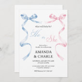 Hij of zij weet wat gender is kaart (Voorkant / Achterkant)