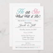 Hij of zij weet wat het is om een uitnodiging te o (Voorkant / Achterkant)