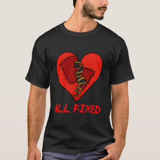 Hij operatie geopend Hij operatie herstelt T-shirt