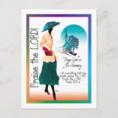 Hij prees de Heer Briefkaart (Voorkant)