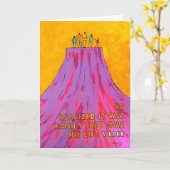 Hij realiseerde het familie was die zijn het kaart (Gele Bloem)