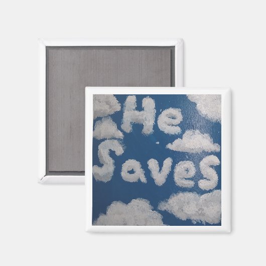 Hij redt magnet (Voorkant / Achterkant)