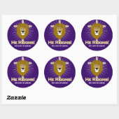 Hij regeert! De Leeuw van Juda STICKERS (Vel)