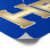 Hij Reigns LION van JUDAH POSTER (Hoek)