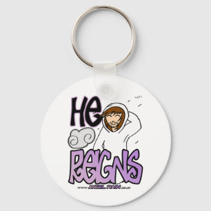 Hij Reigns. Sleutelhanger