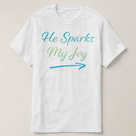 Hij reserveert mijn vreugde t-shirt (Design voorkant)