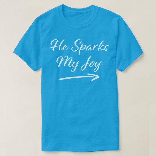 Hij reserveert mijn vreugde t-shirt (Design voorkant)