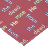 Hij Roos uit de Doden Tafelkleed (Gekanteld)