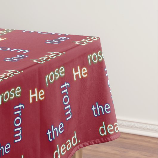 Hij Roos uit de Doden Tafelkleed (Voorbeeld)
