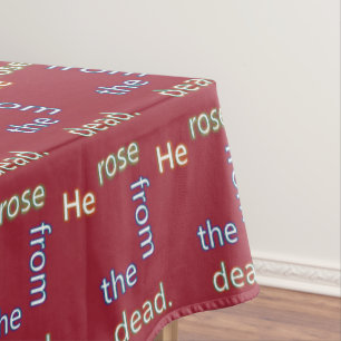 Hij Roos van de dood Tafelkleed