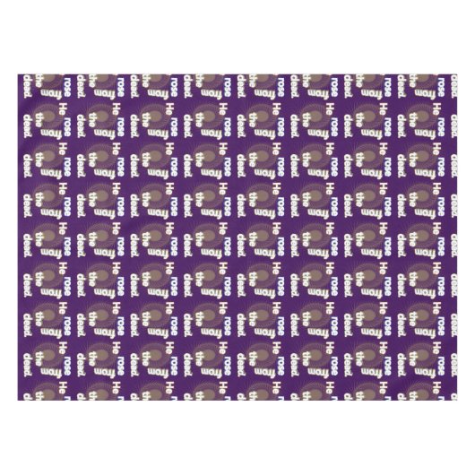 Hij Roos van de dood Tafelkleed (Voorkant (Horizontaal))