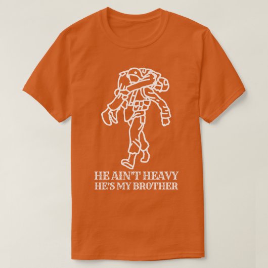 Hij schildert zwaar hes mijn broer 11 t-shirt (Design voorkant)