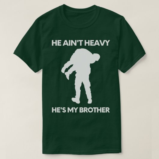 Hij schildert zwaar hes mijn broer 17 t-shirt (Design voorkant)