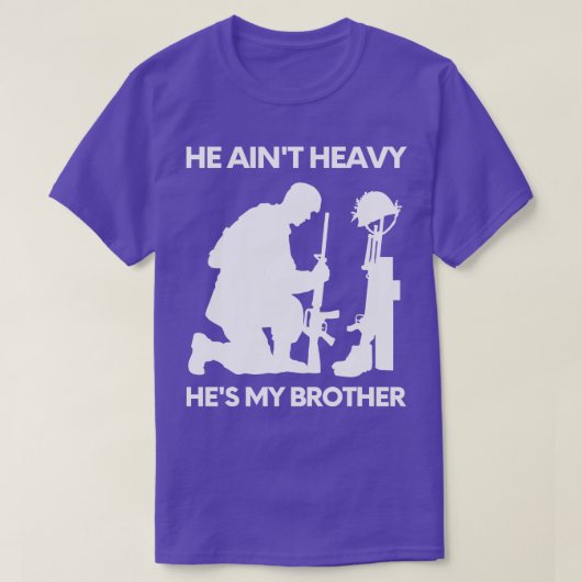 Hij schildert zwaar hes mijn broer 4 t-shirt (Design voorkant)