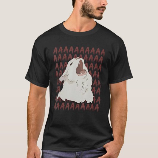 Hij Schreeuw Kat Meme T-shirt (Voorkant)