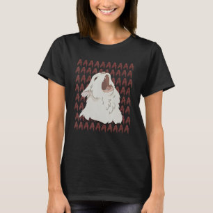 Hij Schreeuw Kat Meme T-shirt