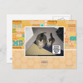 Hij sez hes uitgebeend groot briefkaart (Voorkant / Achterkant)