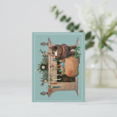 Hij sprak geen woord feestdagenkaart (Staand voorkant)