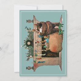 Hij sprak geen woord feestdagenkaart