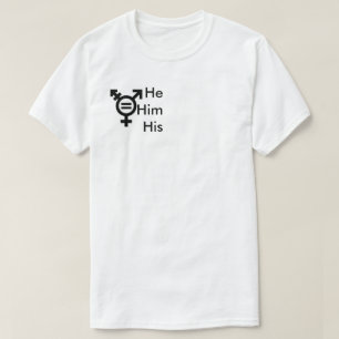 Hij spreekt shirt uit