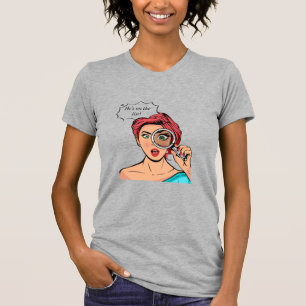 Hij staat op de lijst in Heather Grey T-shirt