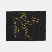 Hij Stelde De Vraag - Bruid Bruidegom Verlovingsfe Fleece Deken (Voorkant (Horizontaal))