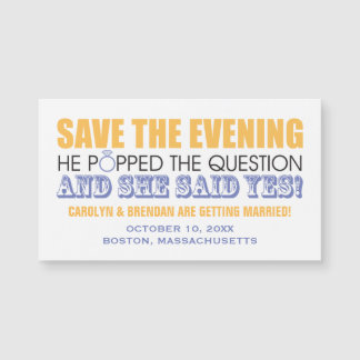 Hij stelde de vraag | Red de avond